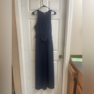 Navy blue long romper